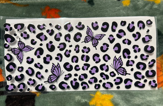 Purple Cheetah Butterfly