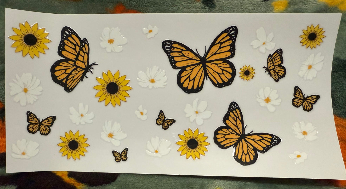 Sunflower/Butterfly