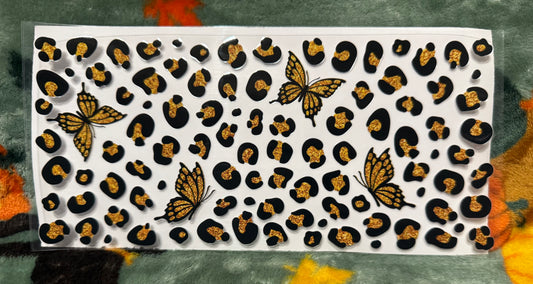 Gold Cheetah Butterfly